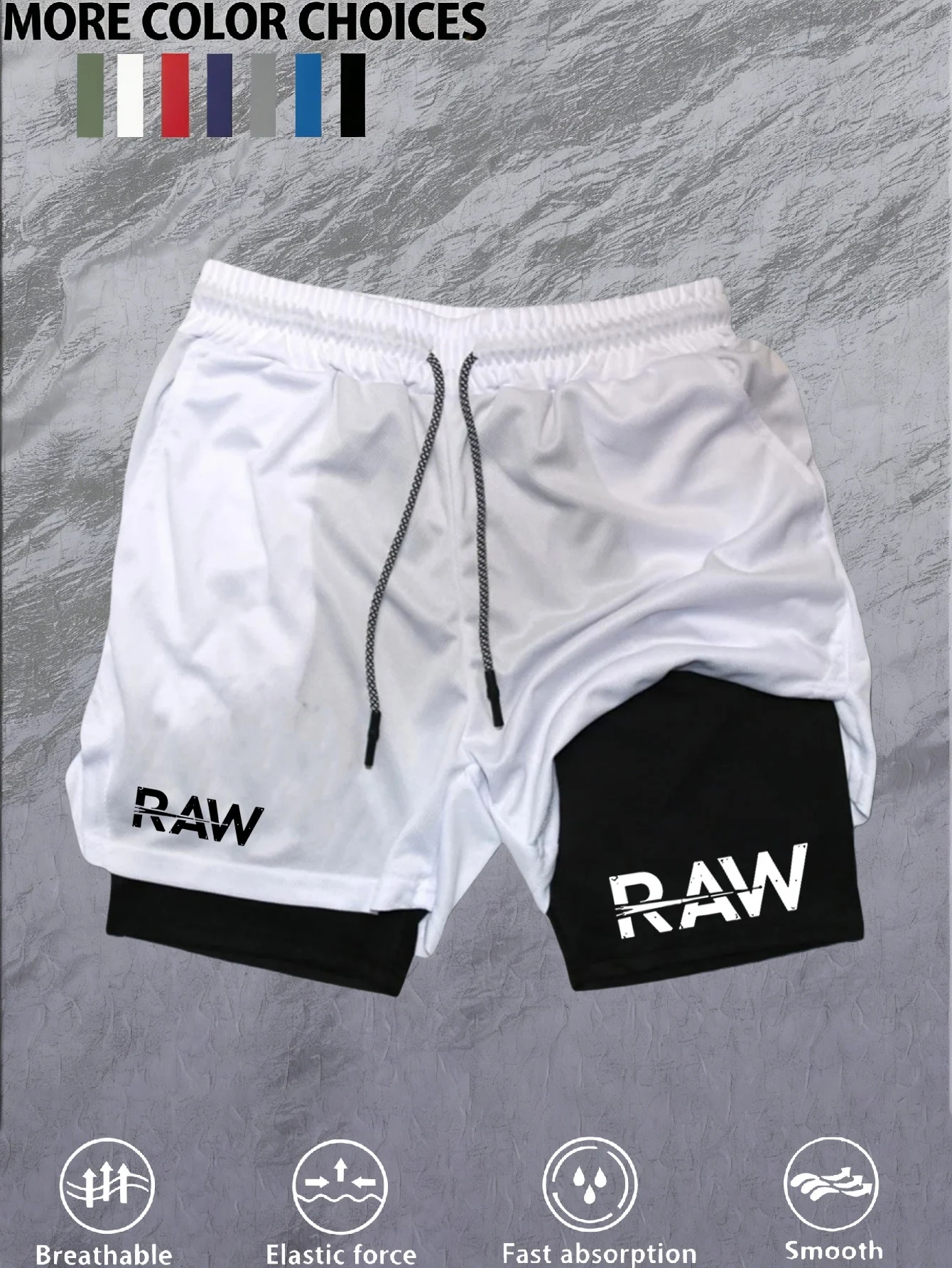 2026 Men's 2-in-1 Running Shorts, High-Quality Elastic Double-Layer Shorts, Breathable and Lightweight, Teen Training Shorts, Sp
2026 Men's 2-in-1 Running Shorts, High-Quality Elastic Double-Layer Shorts, Breathable and Lightweight, Teen Training Shorts, Sp