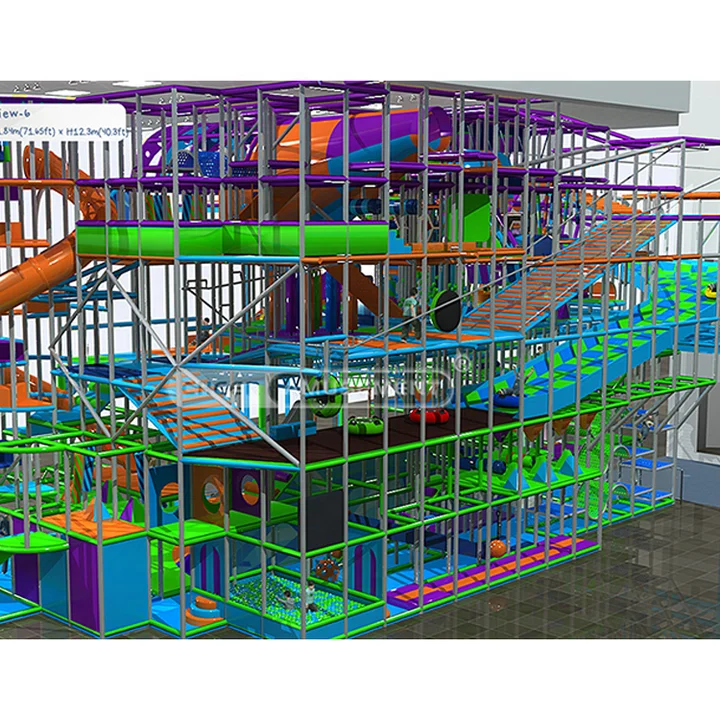 One-Stop Service 12.3m High Indoor Playground Playland Soft Entertainment Kids Play Amusement Center for a Big Shopping Mall
One-Stop Service 12.3m High Indoor Playground Playland Soft Entertainment Kids Play Amusement Center for a Big Shopping Mall