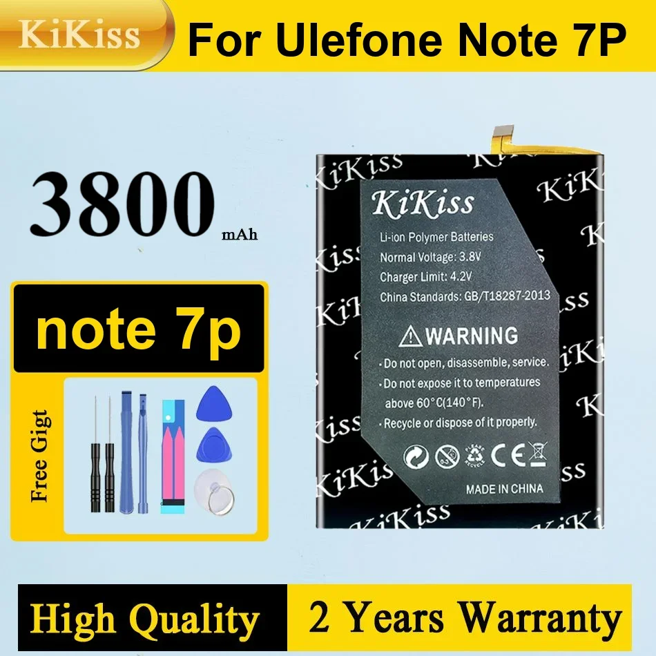 Литий-ионный аккумулятор note 7p для аккумулятора мобильного телефона Ulefone Note 7P Note7P
Литий-ионный аккумулятор note 7p для аккумулятора мобильного телефона Ulefone Note 7P Note7P