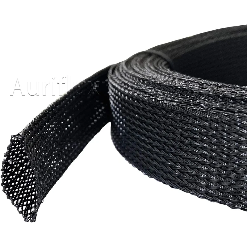 PET Expandable Braided Sleeving 2-8mm Black 10M Flame-Retardant PET/Nylon for Auto/PC Wire Harness
PET Expandable Braided Sleeving 2-8mm Black 10M Flame-Retardant PET/Nylon for Auto/PC Wire Harness