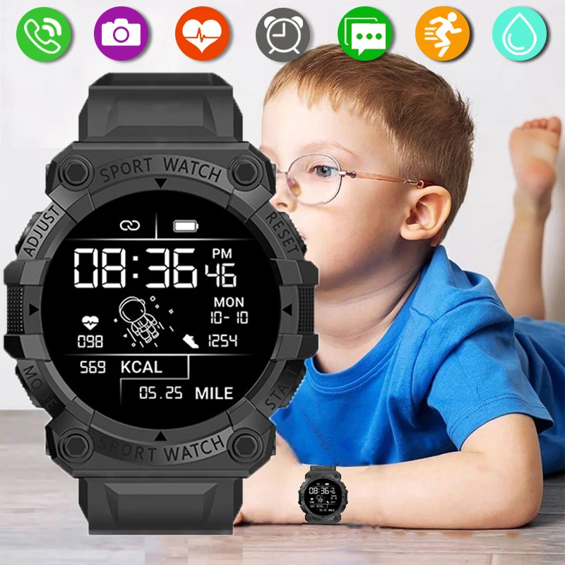 Kids Smart Digital Watch Children for Boys Sport Bracelet Child Wristband Fitness Tracker Students 7-16 Years Old Smartwatch
Kids Smart Digital Watch Children for Boys Sport Bracelet Child Wristband Fitness Tracker Students 7-16 Years Old Smartwatch