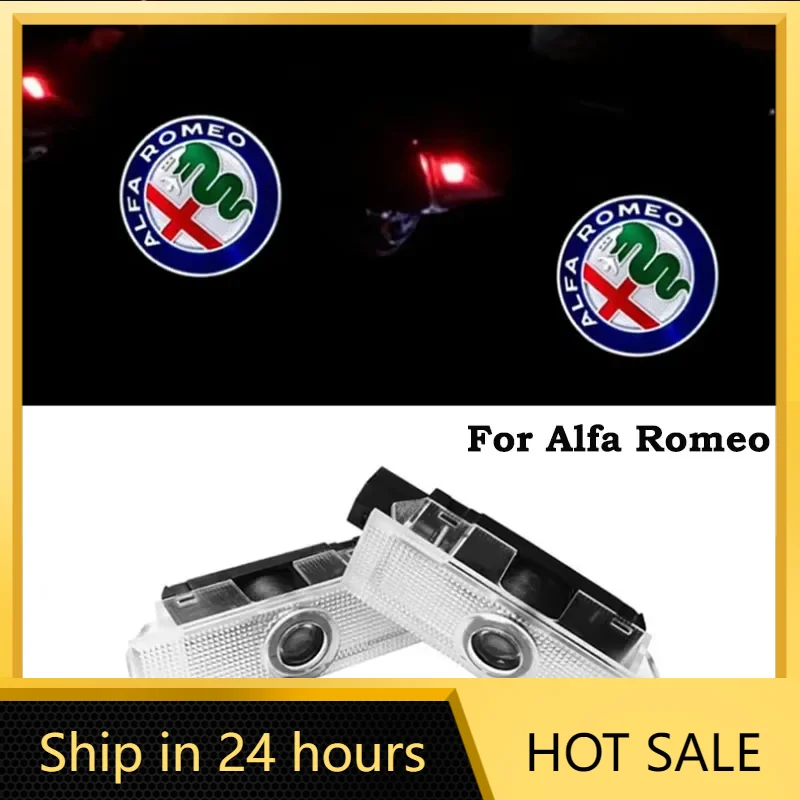 Car Stickers 2pcs Welcome Light For Alfa Romeo LED Car Door Welcome Light Logo Projector Giulia Giulietta Mito Stelvio Brera 147
Car Stickers 2pcs Welcome Light For Alfa Romeo LED Car Door Welcome Light Logo Projector Giulia Giulietta Mito Stelvio Brera 147