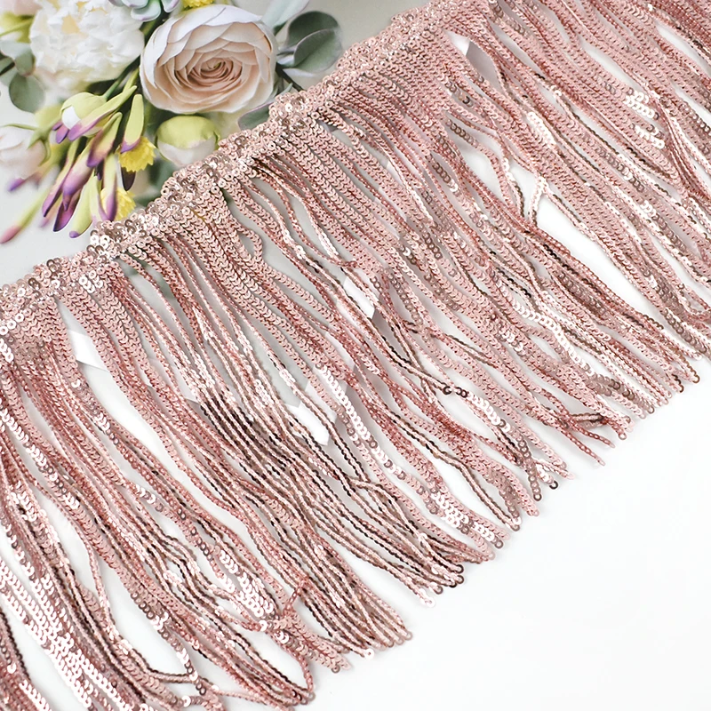 5/10Yards 17mm Sequins Tassel Lace Trim Stage Costume Glitter Fringe Tassels Curtain Clothing Decor Sewing Strap DIY Accessories
5/10Yards 17mm Sequins Tassel Lace Trim Stage Costume Glitter Fringe Tassels Curtain Clothing Decor Sewing Strap DIY Accessories