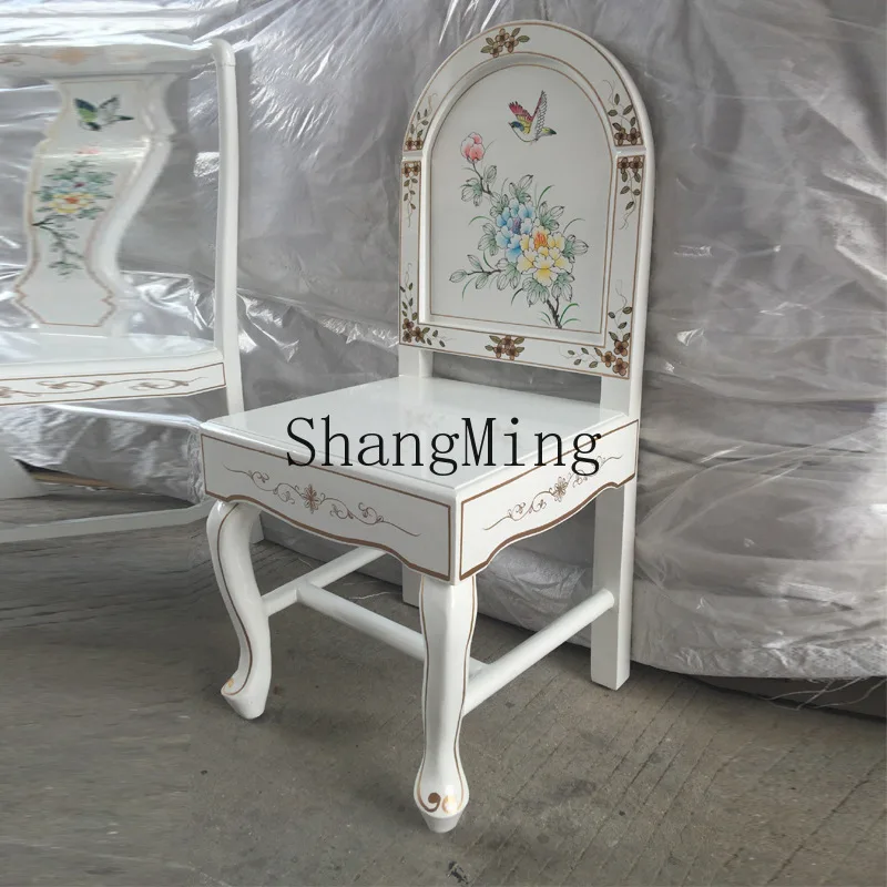 CL Dining Chair Furniture Hand-Painted Leisure High-End Chair Reception Chair
CL Dining Chair Furniture Hand-Painted Leisure High-End Chair Reception Chair