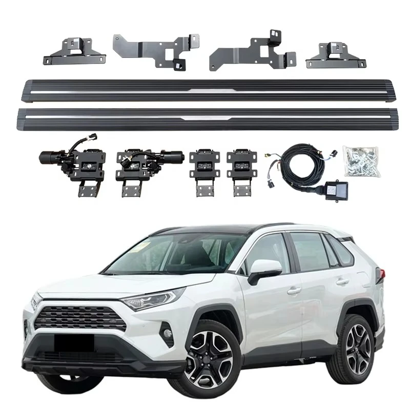Electric Running Boards Retractable Aluminum Alloy For RAV4 2016-2024 SUV Side Steps with Carry Bag
Electric Running Boards Retractable Aluminum Alloy For RAV4 2016-2024 SUV Side Steps with Carry Bag