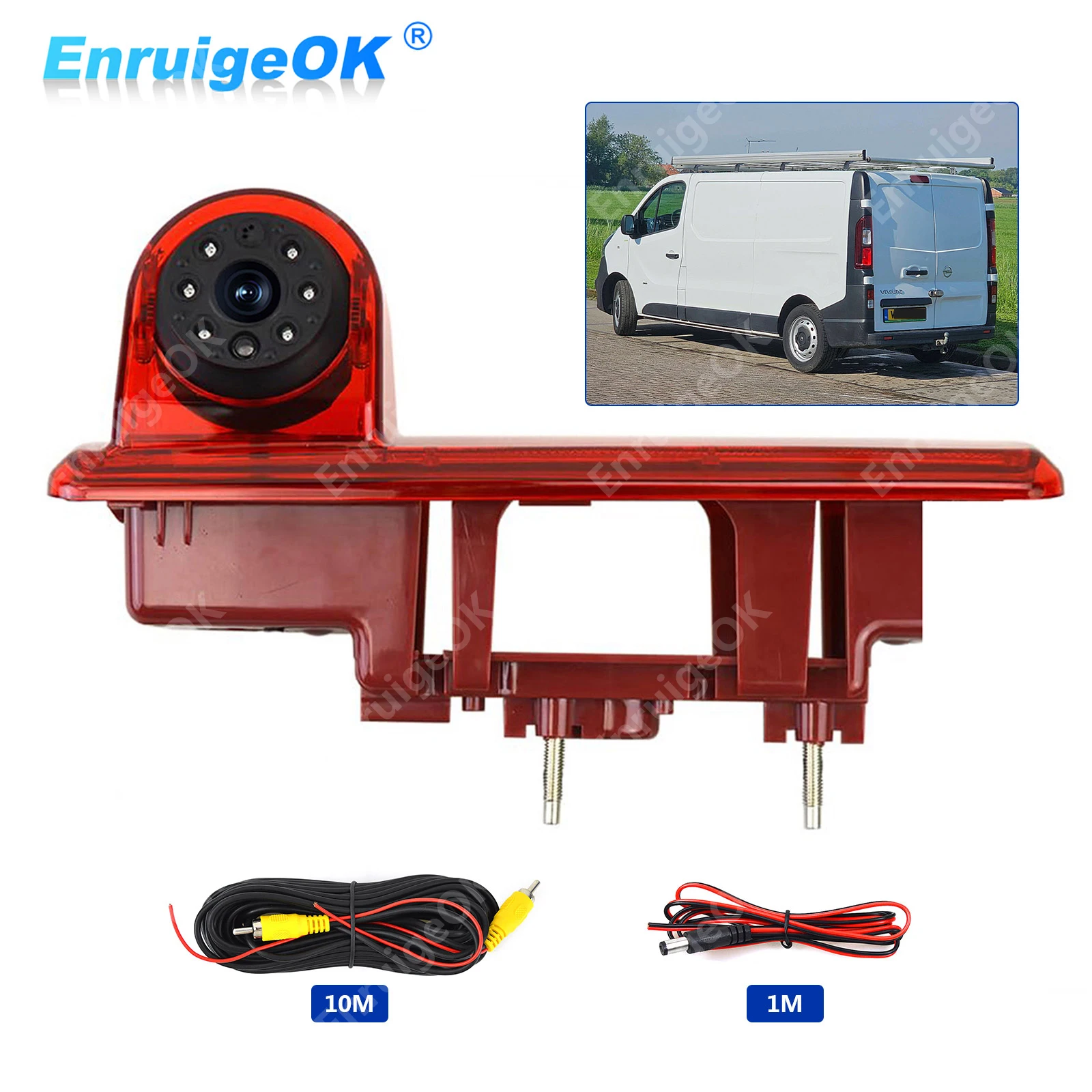 Brake Light Backup Camera Monitor Kit Waterproof Night Vision for Renault Traffic Vauxhall Vivaro (2014-Current) Reverse Camera
Brake Light Backup Camera Monitor Kit Waterproof Night Vision for Renault Traffic Vauxhall Vivaro (2014-Current) Reverse Camera
