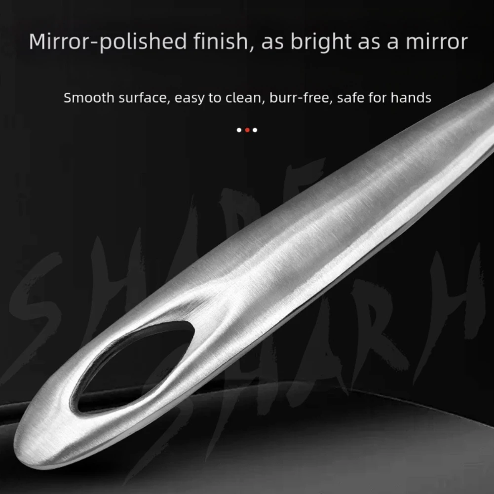 Ergonomic Fish Cleaner Fish Scale Remover 304 Stainless Steel Material Comfort Grip Handle Cleaning Tool Silver
Ergonomic Fish Cleaner Fish Scale Remover 304 Stainless Steel Material Comfort Grip Handle Cleaning Tool Silver