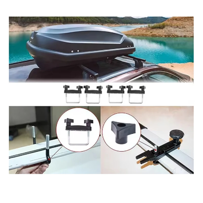 Car Roof Rack Buckle U-Bolt Clamps Mounting Fitting Kit Universal Luggage Frame Fixing Clip
Car Roof Rack Buckle U-Bolt Clamps Mounting Fitting Kit Universal Luggage Frame Fixing Clip
