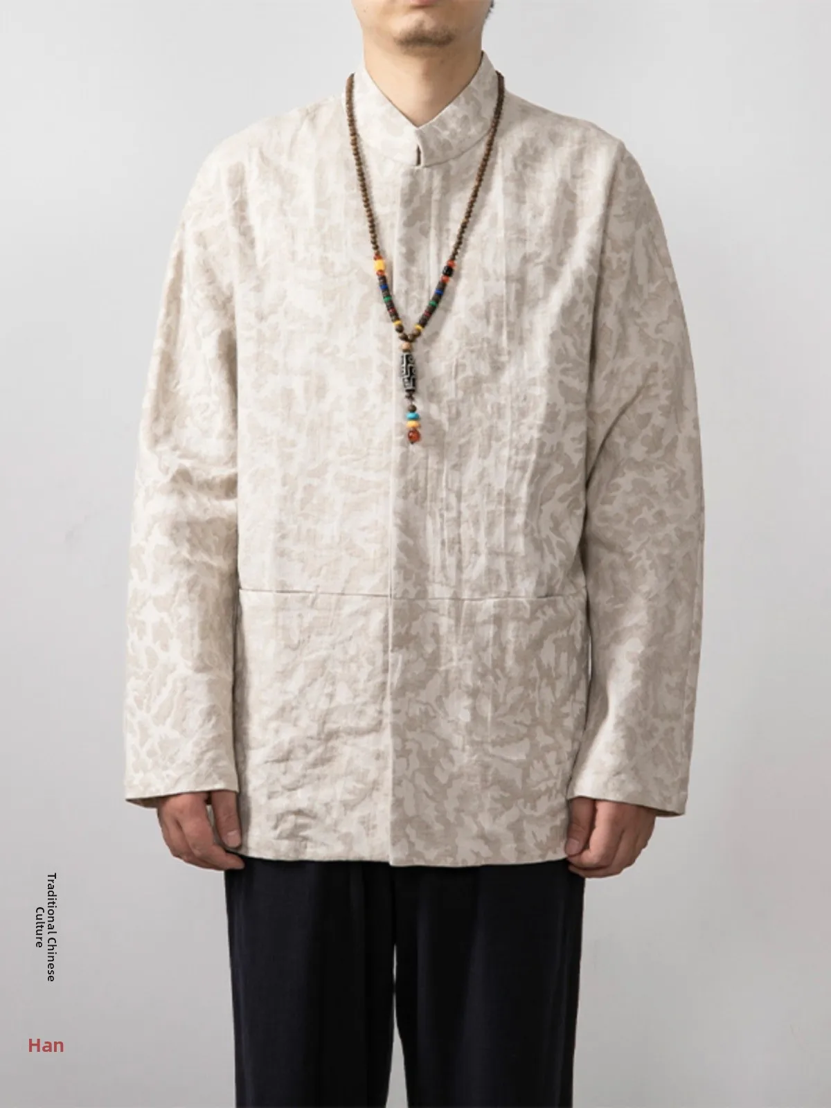 Men's Casual Tang Suit Jaet Large Size Spring Autumn Zen Sle Reformed Hanfu Coat Loose Fit Waed Proc Straight Hem
Men's Casual Tang Suit Jaet Large Size Spring Autumn Zen Sle Reformed Hanfu Coat Loose Fit Waed Proc Straight Hem