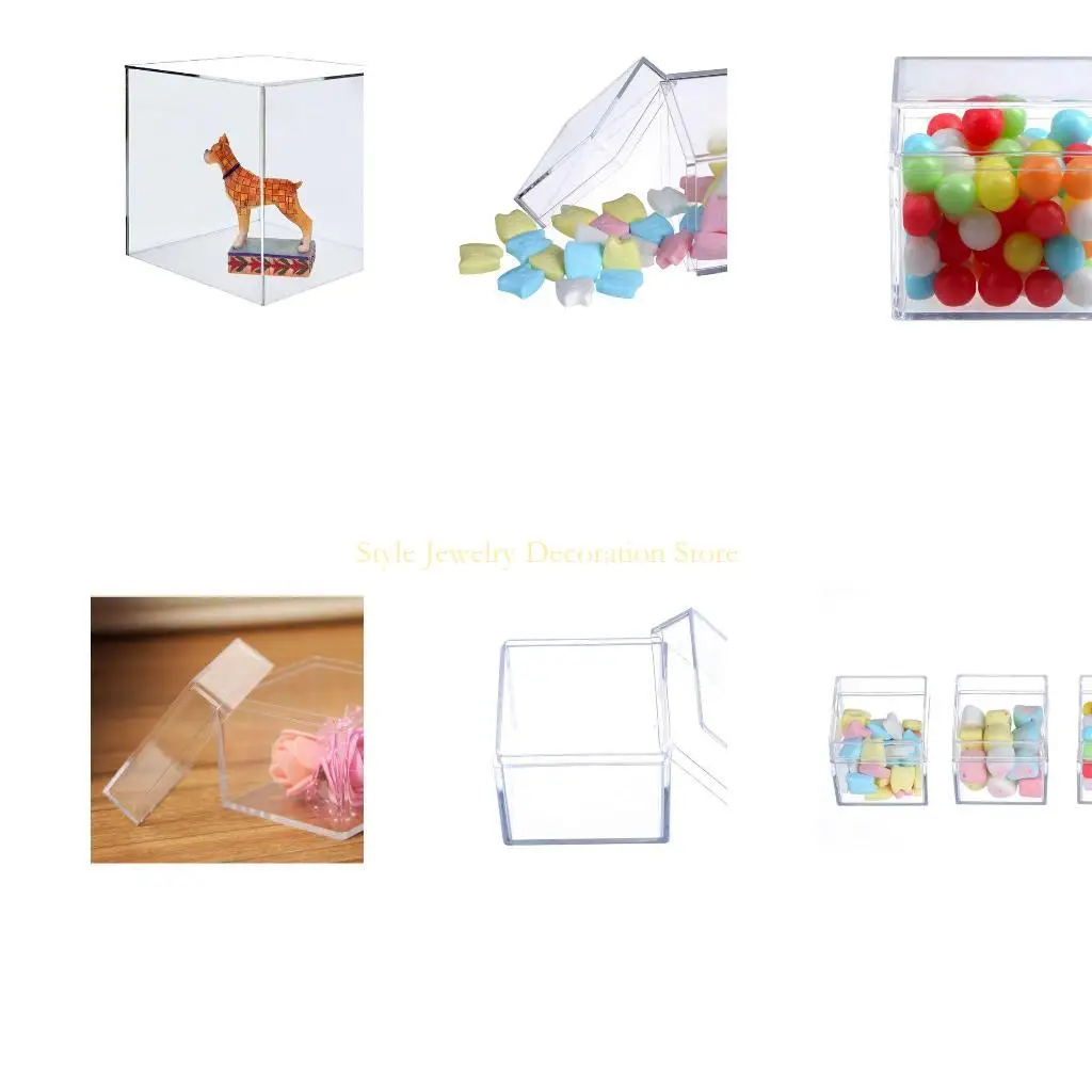 D46E Square Transparent Plastic Bead Storage Container Box for Storing Beauty Products Jewelry Accessories and Other Items
D46E Square Transparent Plastic Bead Storage Container Box for Storing Beauty Products Jewelry Accessories and Other Items