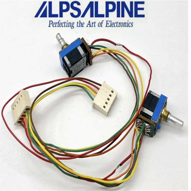 1 PCS ALPS rotary band switch, 2 poles, 3 levels with 5 wires, 2 layers * 4 pins, 138MM
1 PCS ALPS rotary band switch, 2 poles, 3 levels with 5 wires, 2 layers * 4 pins, 138MM
