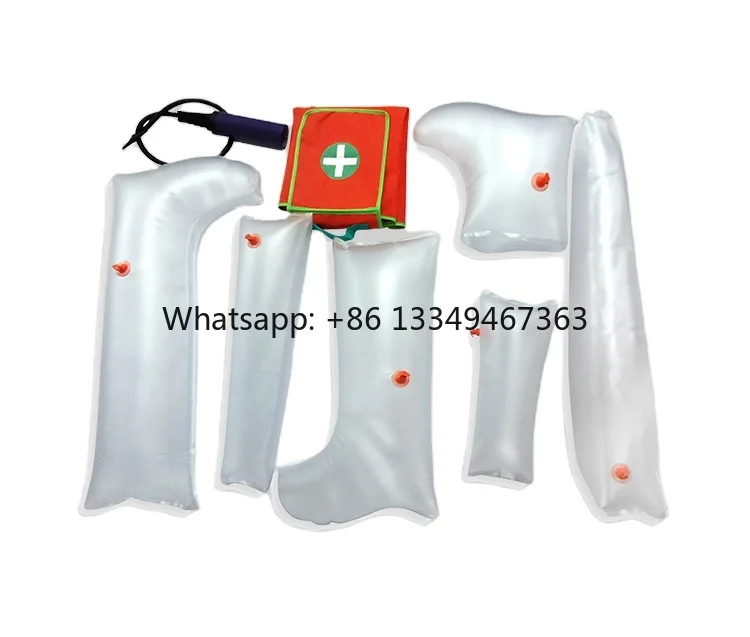 Fast Shipping Emergency Rescue Equipment With Pump and Carry Bag for Arm Ankle Hand Inflatable Air Vaccum Splint Sets Manufactur
Fast Shipping Emergency Rescue Equipment With Pump and Carry Bag for Arm Ankle Hand Inflatable Air Vaccum Splint Sets Manufactur