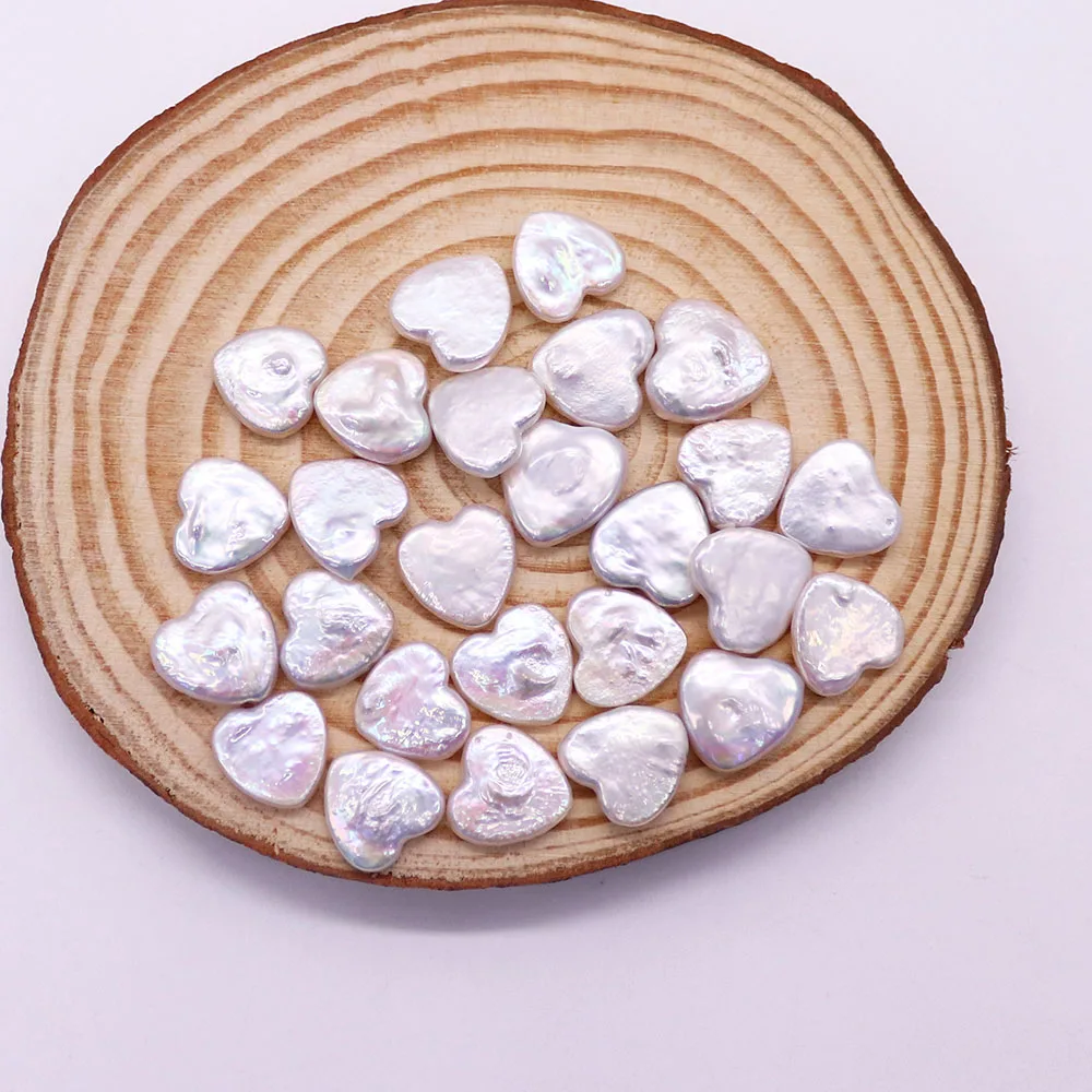 Natural Freshwater Pearl Flat Love-shaped Non-drilled Loose Beads for DIY Exquisite Necklace Bracelet Jewelry Accessories 5pcs
Natural Freshwater Pearl Flat Love-shaped Non-drilled Loose Beads for DIY Exquisite Necklace Bracelet Jewelry Accessories 5pcs