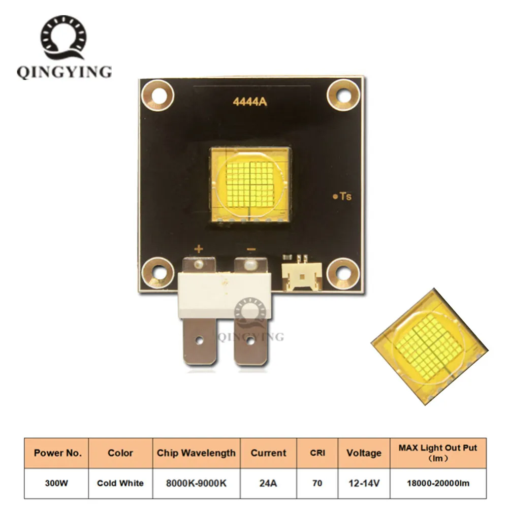 New LED 300W12V High Power Stage Light Bead Specialty Cold White Chip8000K For DIY Stage Architecture Luminously Bulb Projector
New LED 300W12V High Power Stage Light Bead Specialty Cold White Chip8000K For DIY Stage Architecture Luminously Bulb Projector