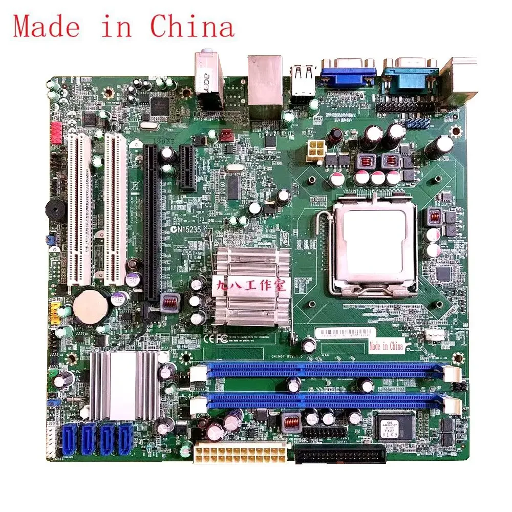 Подходит для материнской платы Acer G41M07 G41 M275, материнская плата, 100% протестирована, полностью работает
Подходит для материнской платы Acer G41M07 G41 M275, материнская плата, 100% протестирована, полностью работает