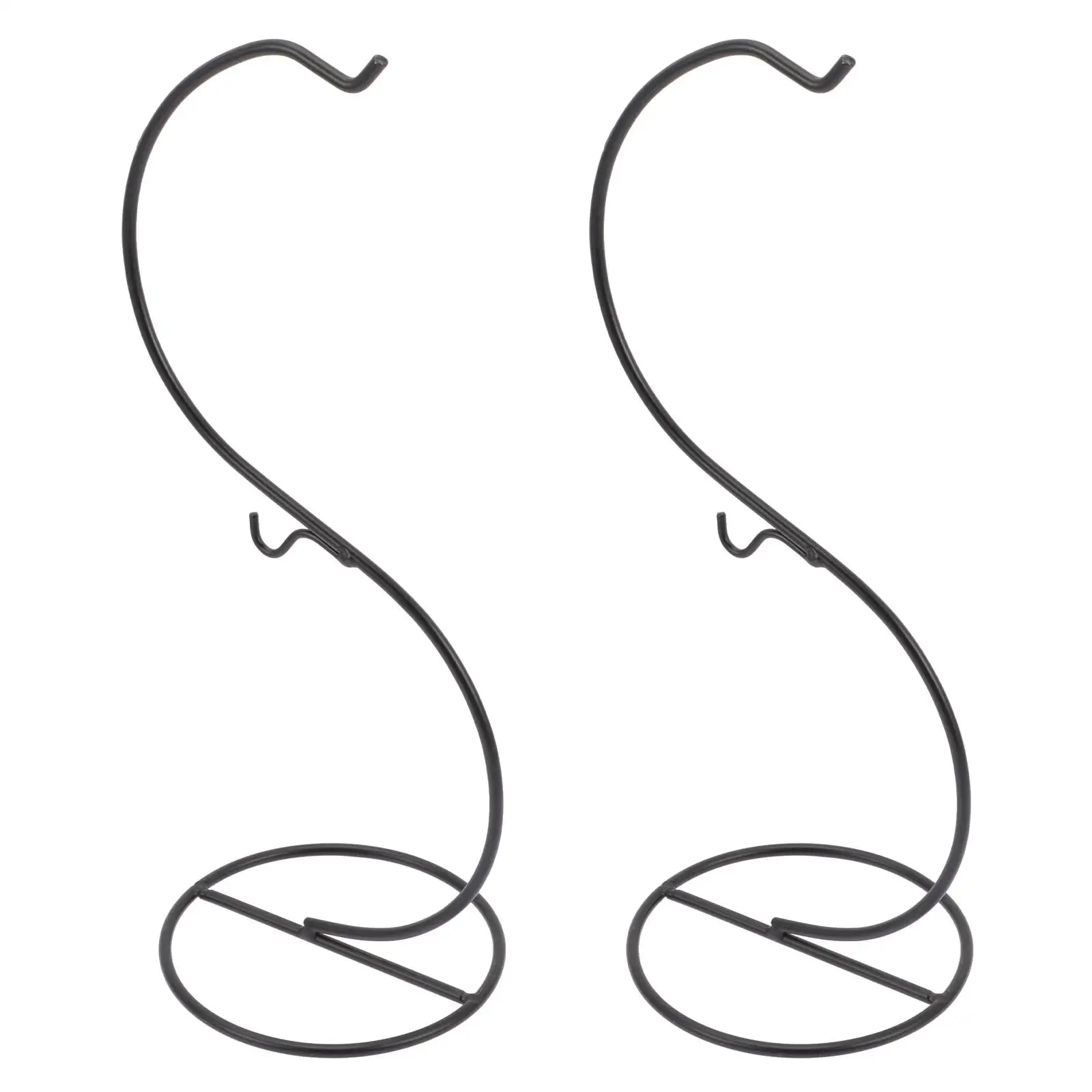 2 Pcs Hanging Basket Bracket Iron Rack for Ecological Bottle Plant Stand Home Decor Flowerpot Display Metal Craft
2 Pcs Hanging Basket Bracket Iron Rack for Ecological Bottle Plant Stand Home Decor Flowerpot Display Metal Craft