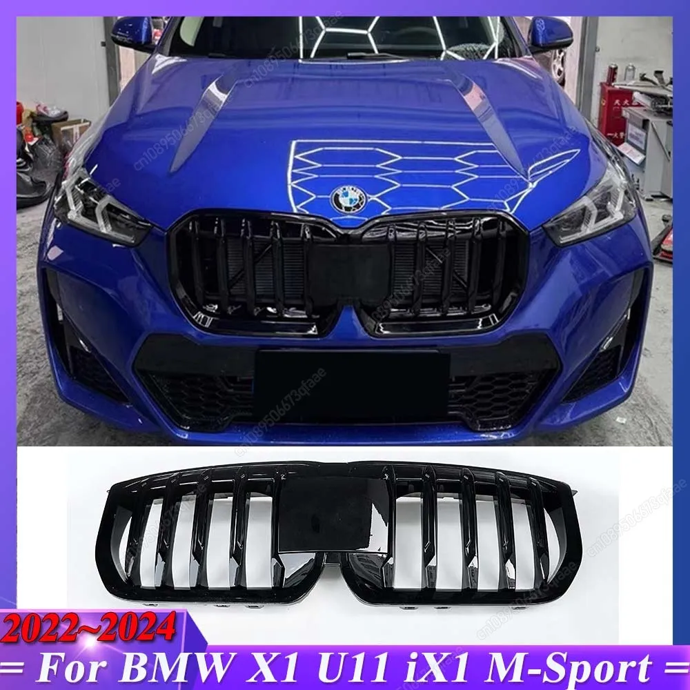 For BMW X1 U11 iX1 M Sport 2022 2023 2024 Racing Grill Car Styling Grille Gloss Black Car Front Bumper Grilles Body Kits Tuning
For BMW X1 U11 iX1 M Sport 2022 2023 2024 Racing Grill Car Styling Grille Gloss Black Car Front Bumper Grilles Body Kits Tuning