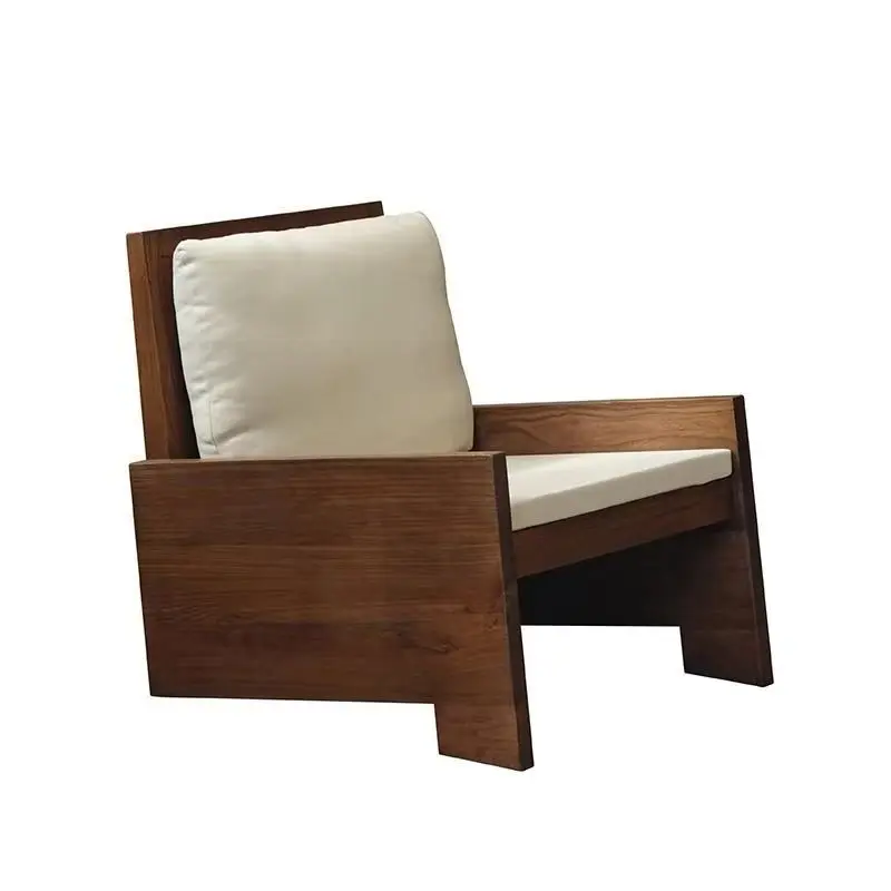 Wabi Silent Wind Elm Sofa Chair Single Lounge Chair Balcony Small Sofa Hotel Leisure Chair Solid Wood Support
Wabi Silent Wind Elm Sofa Chair Single Lounge Chair Balcony Small Sofa Hotel Leisure Chair Solid Wood Support