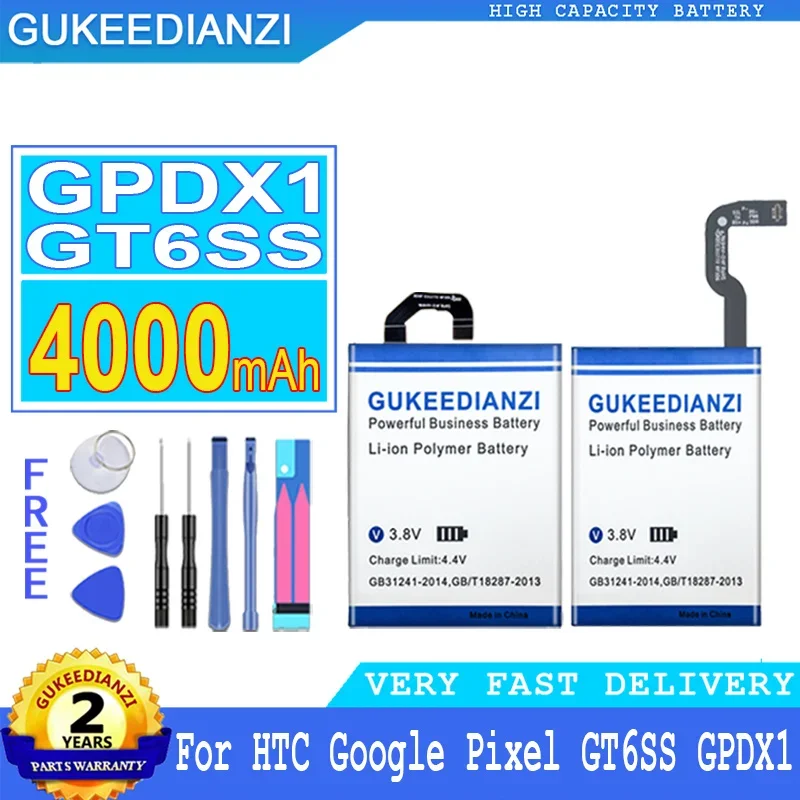 Аккумулятор GUKEEDIANZI 1850 мАч/4000 мАч GPDX1 GT6SS для HTC Google Pixel Fold, аккумулятор большой мощности
Аккумулятор GUKEEDIANZI 1850 мАч/4000 мАч GPDX1 GT6SS для HTC Google Pixel Fold, аккумулятор большой мощности