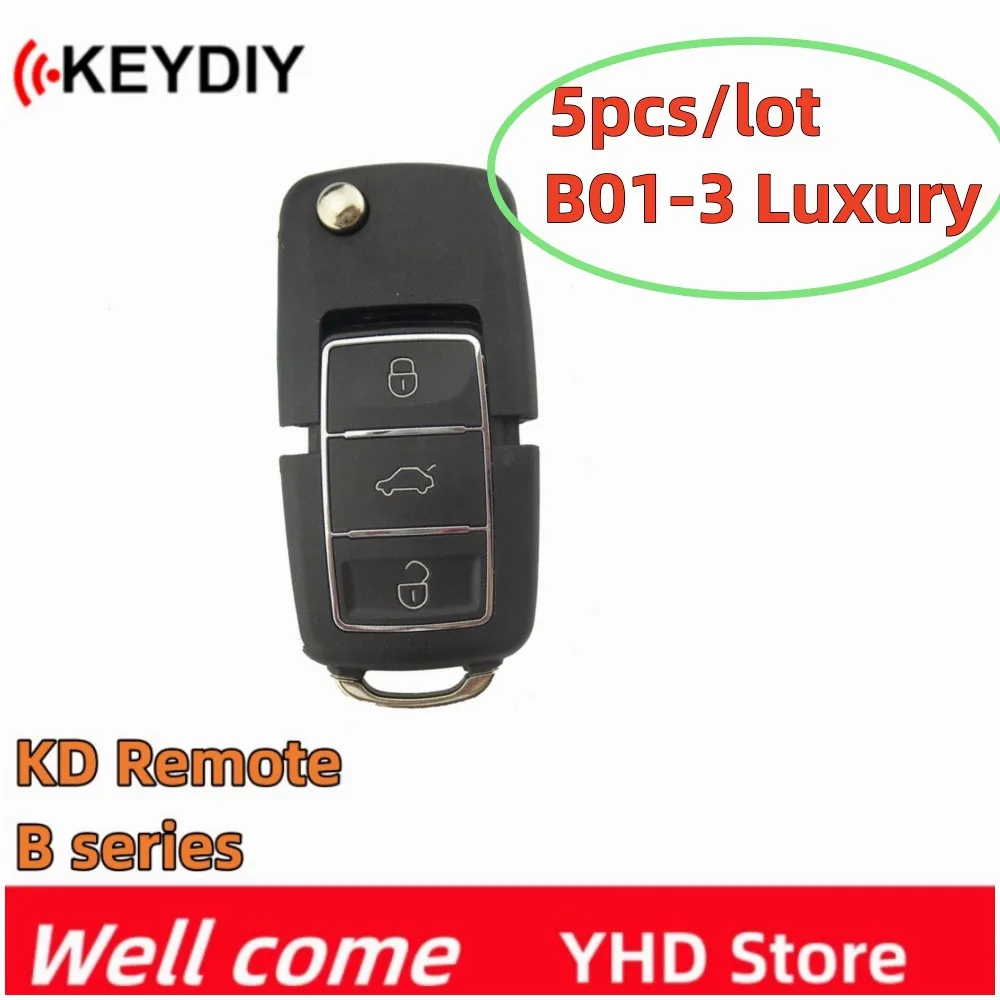 5pcs/Lot KEYDIY Remote Control KD B01 3 Buttons LUXURY BLACK Universal B Series KD Remote Car Key For KD900/MINI/KD-X2
5pcs/Lot KEYDIY Remote Control KD B01 3 Buttons LUXURY BLACK Universal B Series KD Remote Car Key For KD900/MINI/KD-X2