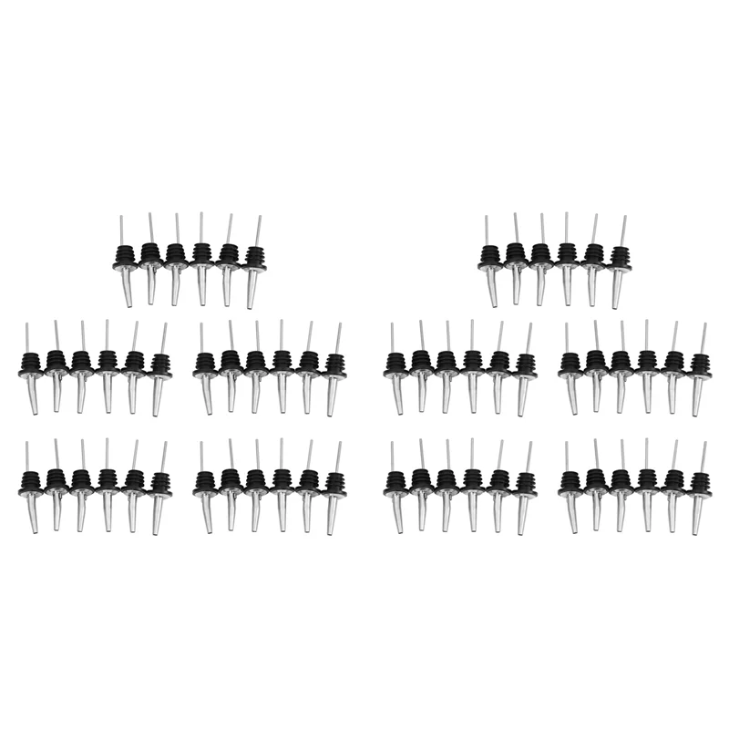 ABYN-60Pcs Stainless Steel Spirit Wine Bottle Pourer Stopper Free Flow Liquor Cocktail 
ABYN-60Pcs Stainless Steel Spirit Wine Bottle Pourer Stopper Free Flow Liquor Cocktail