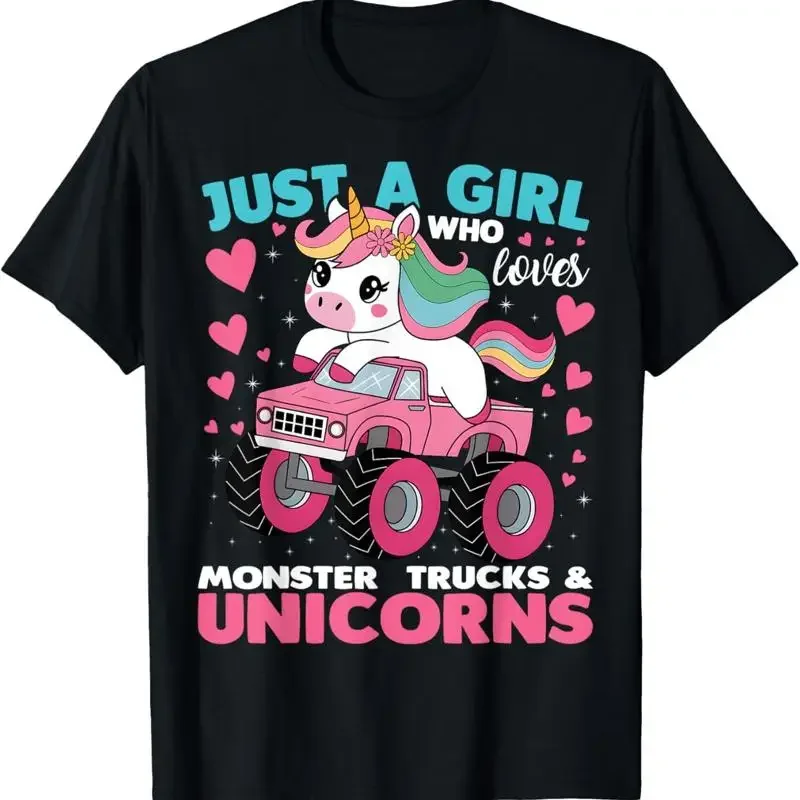 Just A Girl Who Loves Monster Truck Unicorns Girls T Shirtns Kid Shirt
Just A Girl Who Loves Monster Truck Unicorns Girls T Shirtns Kid Shirt