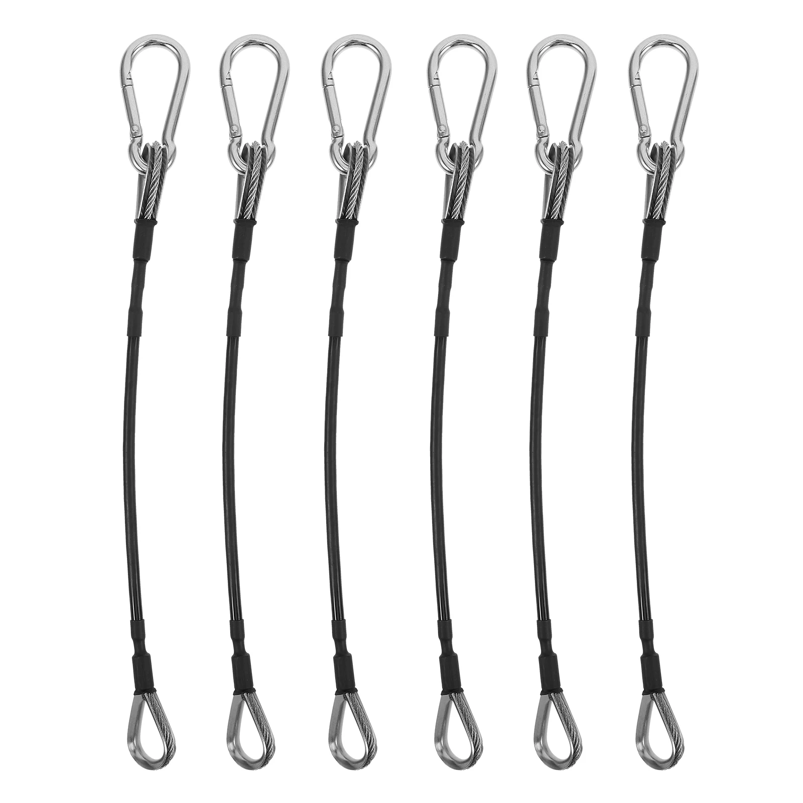 6pcs Fitness Tension Wire Rope Cable Looped Ends Bungee Cord Gym Pulley System Weight Lifting Accessories Steel Wire Rope
6pcs Fitness Tension Wire Rope Cable Looped Ends Bungee Cord Gym Pulley System Weight Lifting Accessories Steel Wire Rope