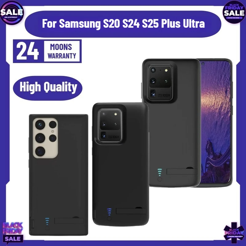 New 5000mAh Power Bank Wireless Charging for Samsung S20 S24 S25 Plus Ultra Battery Charger Case
New 5000mAh Power Bank Wireless Charging for Samsung S20 S24 S25 Plus Ultra Battery Charger Case