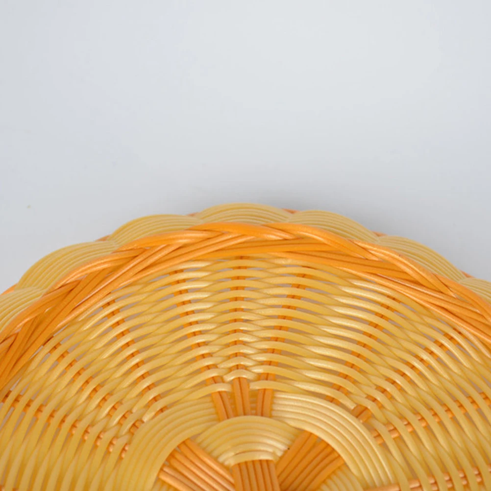 10pcs Plastic Fruit Basket Woven Texture Home Restaurant Picnic Kitchen Food Snack Bread Storage Organizer Decorative
10pcs Plastic Fruit Basket Woven Texture Home Restaurant Picnic Kitchen Food Snack Bread Storage Organizer Decorative