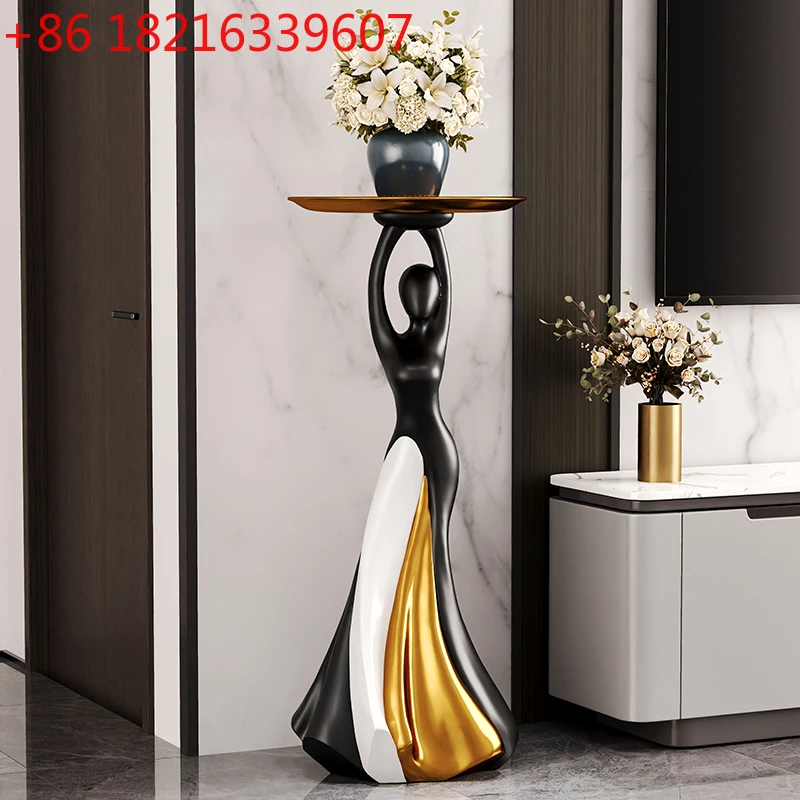 Art ornaments floor-to-ceiling light luxury high-end living room side sofa next to home decorations
Art ornaments floor-to-ceiling light luxury high-end living room side sofa next to home decorations