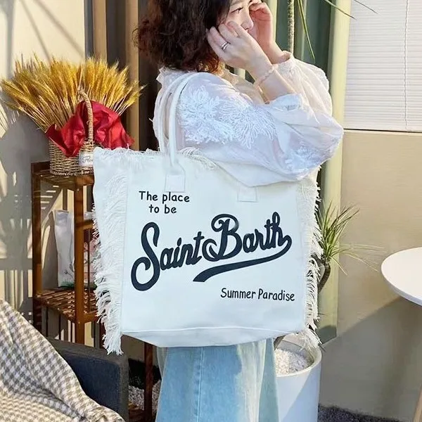 New denim letter tassel large capacity canvas tote bag, simple commuting shoulder bag, beach bag
New denim letter tassel large capacity canvas tote bag, simple commuting shoulder bag, beach bag
