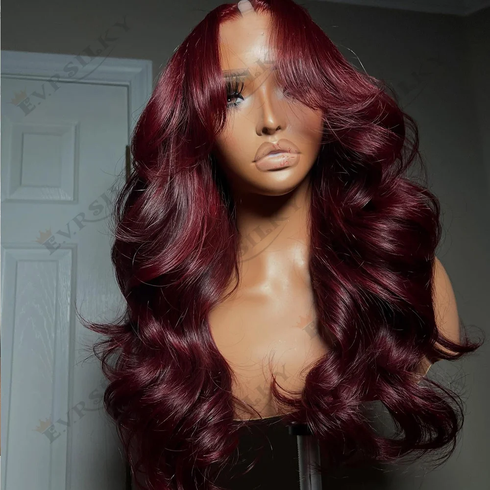 99J Burgundy Body Wave Natural V Part Wig Unprocessed 100% Human Hair Wig Loose Wavy Glueless U Part Wigs Thick End 250Density
99J Burgundy Body Wave Natural V Part Wig Unprocessed 100% Human Hair Wig Loose Wavy Glueless U Part Wigs Thick End 250Density