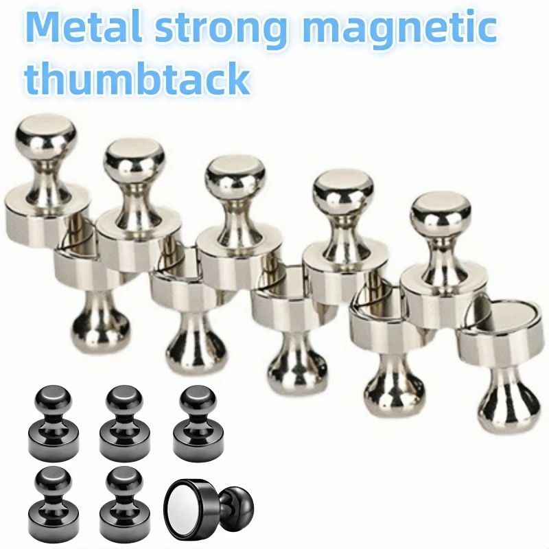 Metal Strong Magnetic Pushpin Teaching Strong Magnet Whiteboard Drawing Strong Magnet Pendant Office Creative Magnetic Nail
Metal Strong Magnetic Pushpin Teaching Strong Magnet Whiteboard Drawing Strong Magnet Pendant Office Creative Magnetic Nail