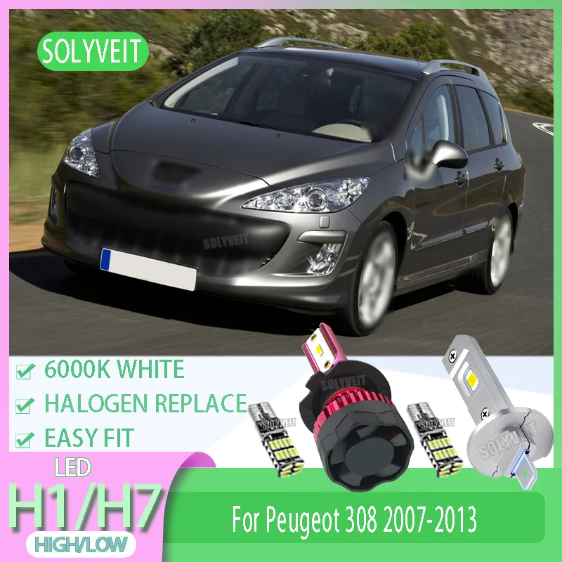 Long Lifespan Over 60000hrs Waterproof Car Headlight Bulb LED H1/H7 High Low Beam For Peugeot 308 2007 2008 2009 2010 2011-2013
Long Lifespan Over 60000hrs Waterproof Car Headlight Bulb LED H1/H7 High Low Beam For Peugeot 308 2007 2008 2009 2010 2011-2013