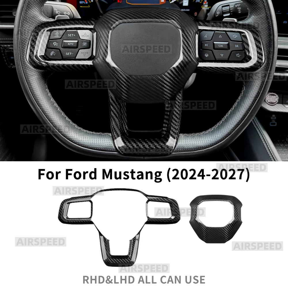 Наклейка из настоящего карбона для рамки рулевого колеса Ford Mustang GT Dark Horse EcoBoost 2024 2025 2026 2027 (левый/правый руль)
Наклейка из настоящего карбона для рамки рулевого колеса Ford Mustang GT Dark Horse EcoBoost 2024 2025 2026 2027 (левый/правый руль)