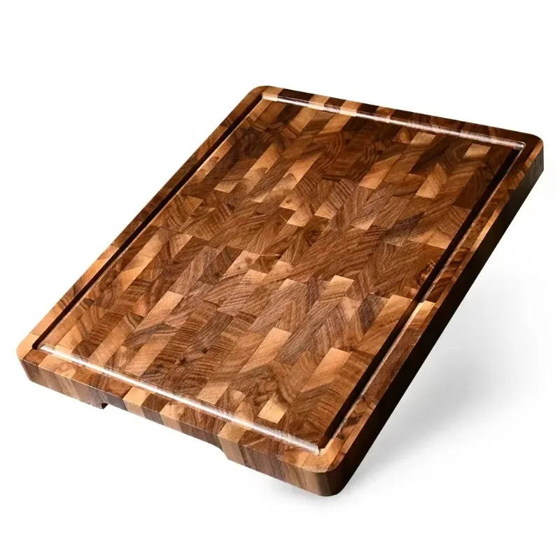 Large double-sided walnut cutting board Polished telomere walnut cutting board for cutting meat and vegetables
Large double-sided walnut cutting board Polished telomere walnut cutting board for cutting meat and vegetables