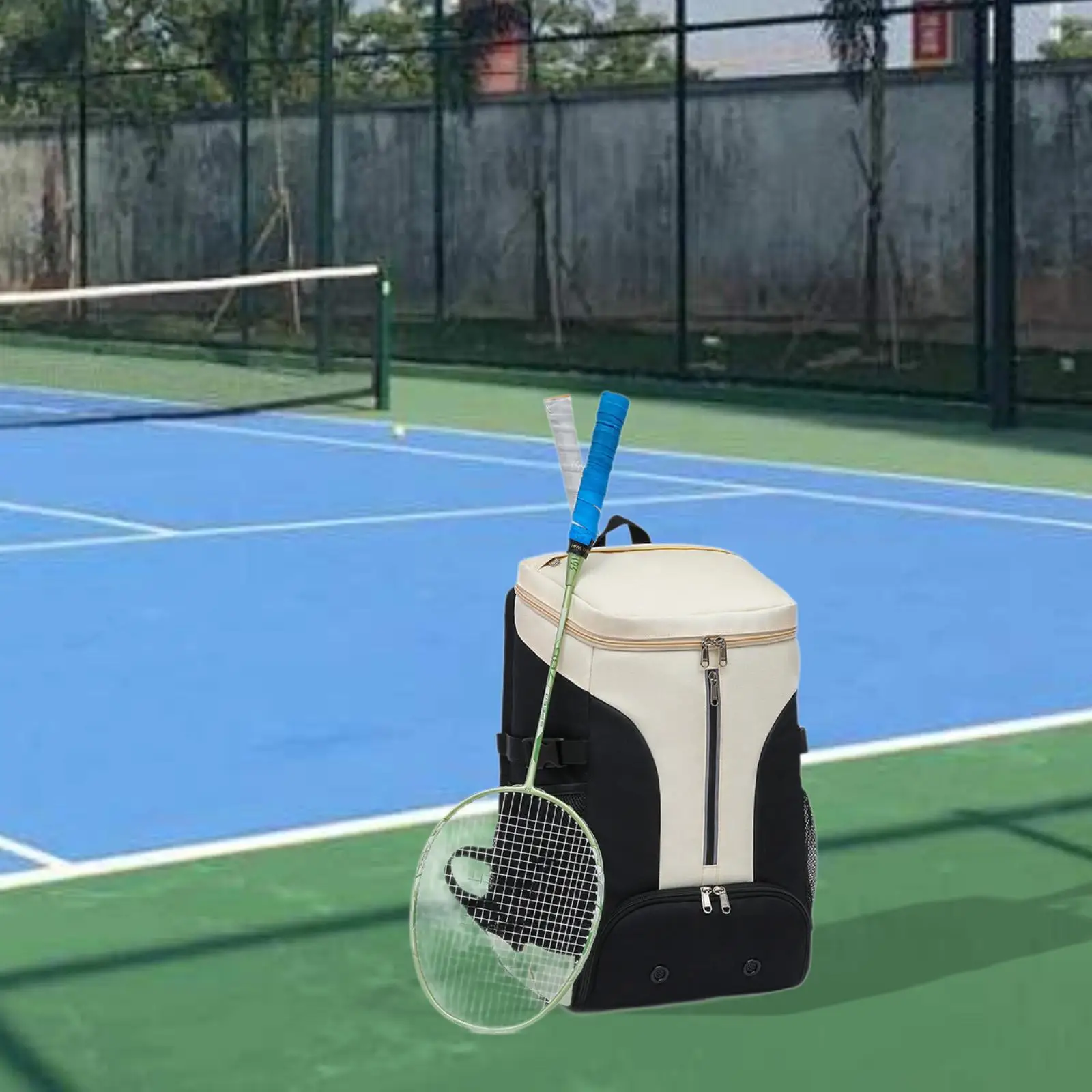 Badminton Backpack Practical Travel Shoulder Bag Sport Pack Racket Holder Shoes
Badminton Backpack Practical Travel Shoulder Bag Sport Pack Racket Holder Shoes