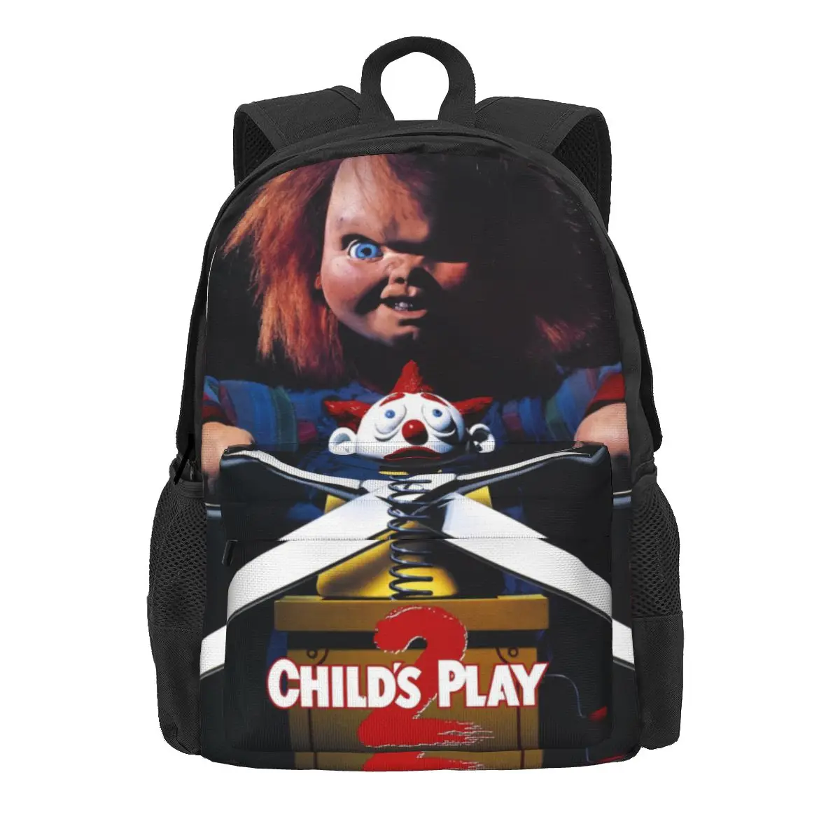 Child's Play Women Backpack 3D Print Fashion Children School Bag Horror Movie Mochila Teenage Waterproof Polyester Rucksack
Child's Play Women Backpack 3D Print Fashion Children School Bag Horror Movie Mochila Teenage Waterproof Polyester Rucksack