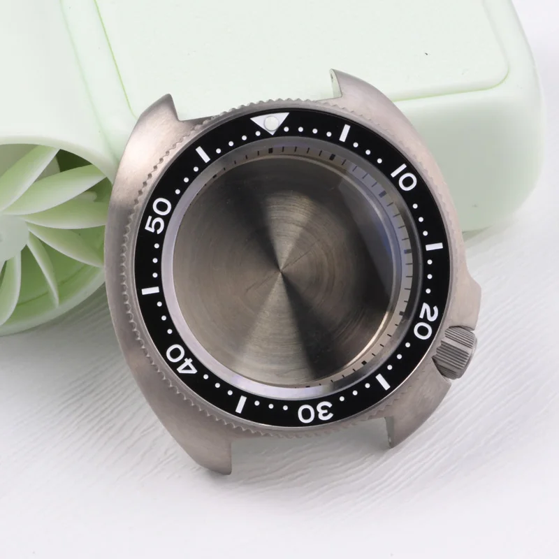 6105 Abalone Titanium Diver Watch Case 4.2 O'clock 28.5mm dial 20ATM Waterpoof Sapphire Crystal For NH35/36/4R/6R Watch Parts
6105 Abalone Titanium Diver Watch Case 4.2 O'clock 28.5mm dial 20ATM Waterpoof Sapphire Crystal For NH35/36/4R/6R Watch Parts
