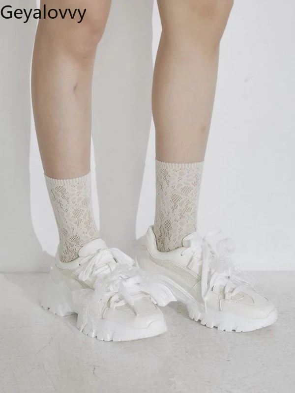 Beautiful Sneakers Light Bottom Breathable 2025 New Spring and Autumn Elegant Japanese Style Platform Casual Shoes for Women
Beautiful Sneakers Light Bottom Breathable 2025 New Spring and Autumn Elegant Japanese Style Platform Casual Shoes for Women