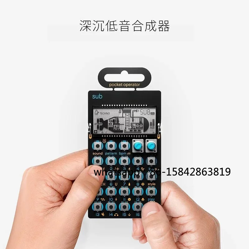 Sequencer PO-35 Speaking Pocket Synthesizer Portable Sampler
Sequencer PO-35 Speaking Pocket Synthesizer Portable Sampler