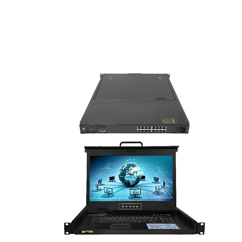 17.3 inch 16-port CAT5 LED KVM switcher 16-port CAT5 LED KVM switcher
17.3 inch 16-port CAT5 LED KVM switcher 16-port CAT5 LED KVM switcher