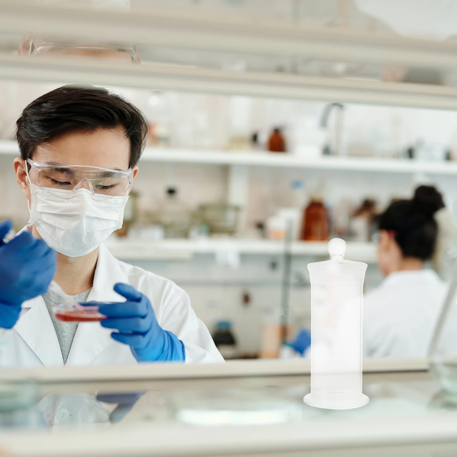 1Pcs Laboratory Glass Reagent Bottle Large Sample Bottle Lid Sealed Specimen Storage Heat Resistant Sample Bottles with Cover
1Pcs Laboratory Glass Reagent Bottle Large Sample Bottle Lid Sealed Specimen Storage Heat Resistant Sample Bottles with Cover