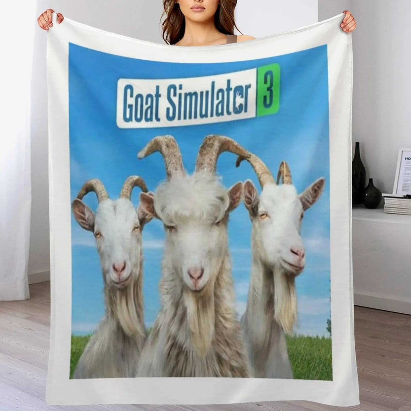 Goat Simulator Throw Blanket Soft Bedroom Blanket for Night Sleeping
Goat Simulator Throw Blanket Soft Bedroom Blanket for Night Sleeping