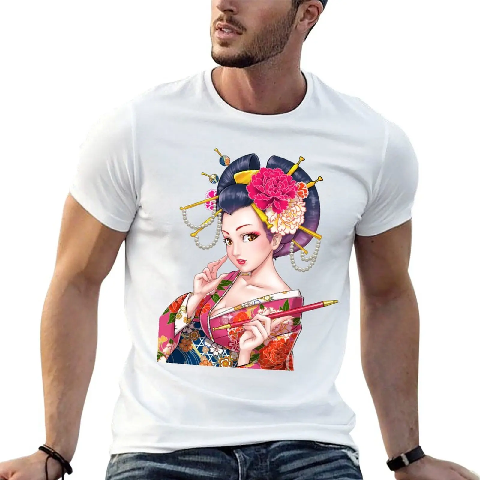 Oiran T-Shirt anime t shirts oversize t shirt for man man t shirt cotton high quality T-shirt
Oiran T-Shirt anime t shirts oversize t shirt for man man t shirt cotton high quality T-shirt