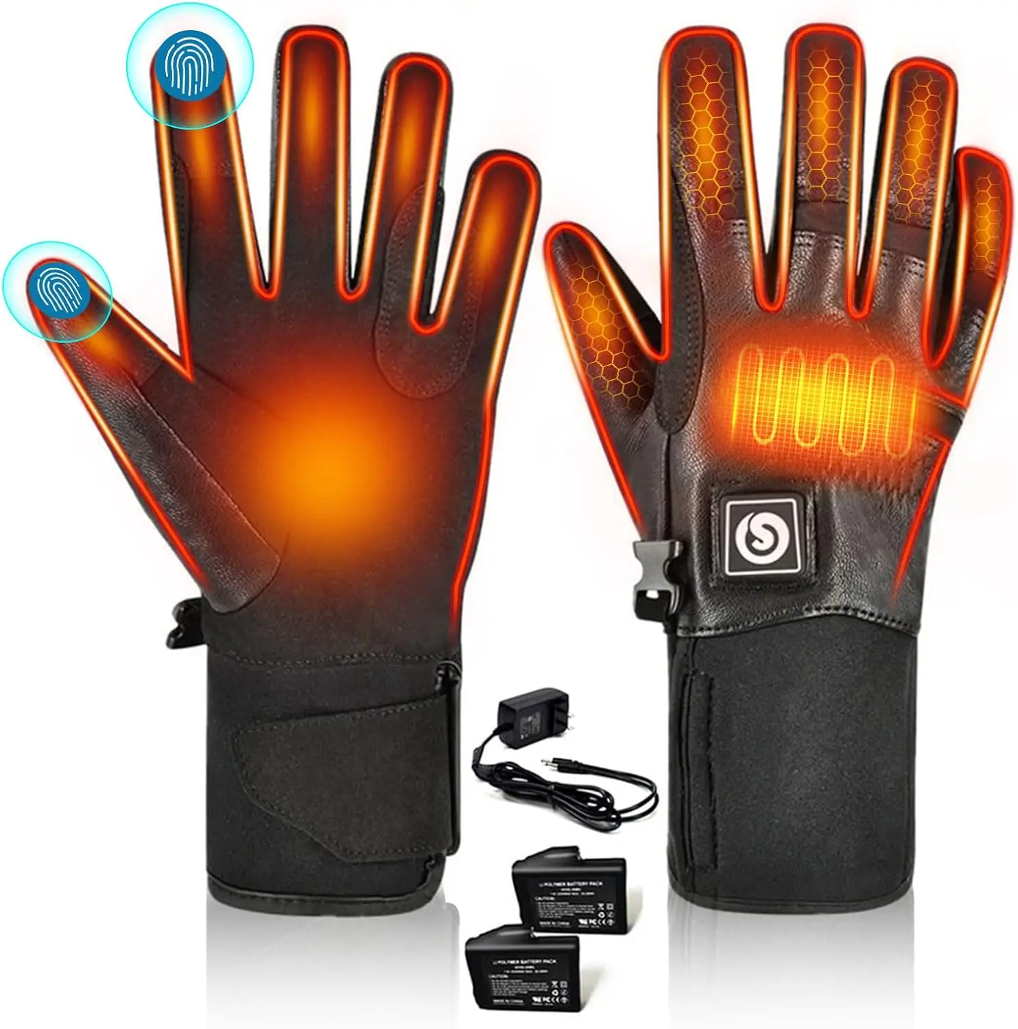Heated Gloves for Men Women, Rechargeable Electric Gloves for Winter Outdoor Work Skiing Cycling Running Hiking
Heated Gloves for Men Women, Rechargeable Electric Gloves for Winter Outdoor Work Skiing Cycling Running Hiking