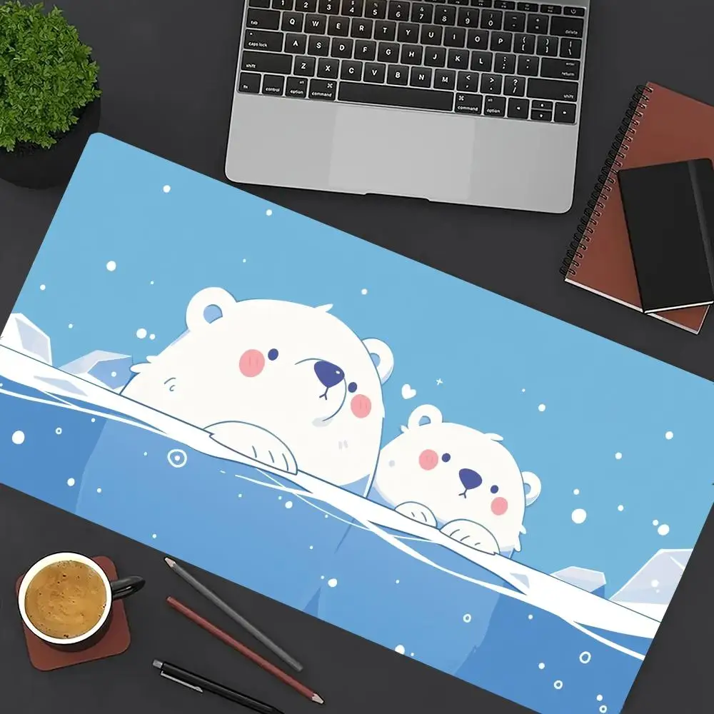 Коврик для мыши с белыми медведями, большой коврик для компьютерной офисной игры, настольный коврик XXL, резиновые противоскользящие коврики для клавиатуры с прошитыми краями, длинные настольные коврики
Коврик для мыши с белыми медведями, большой коврик для компьютерной офисной игры, настольный коврик XXL, резиновые противоскользящие коврики для клавиатуры с прошитыми краями, длинные настольные коврики