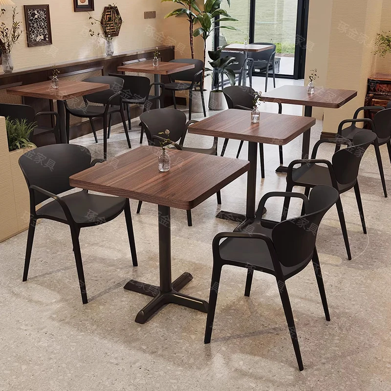 Nordic Retro Coffee Table Chairs Modern Minimalist Restaurant Solid Wood Table Chair Set Designer Commercial Furniture FYCT
Nordic Retro Coffee Table Chairs Modern Minimalist Restaurant Solid Wood Table Chair Set Designer Commercial Furniture FYCT