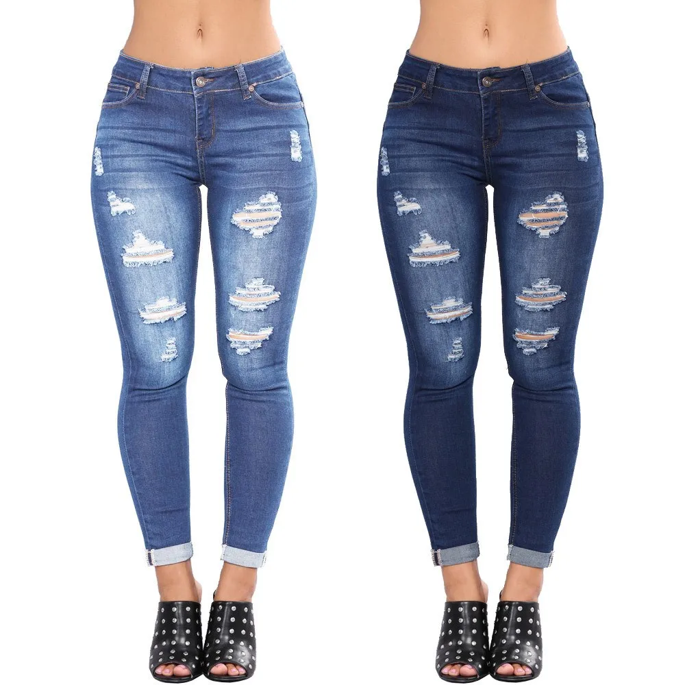 Y2K Women's Jeans Ripped Mid Waist Denim Pants Distressed Blue Skinny Jeans Grey High Stretch Slim Fit Jeans Frayed Holes
Y2K Women's Jeans Ripped Mid Waist Denim Pants Distressed Blue Skinny Jeans Grey High Stretch Slim Fit Jeans Frayed Holes