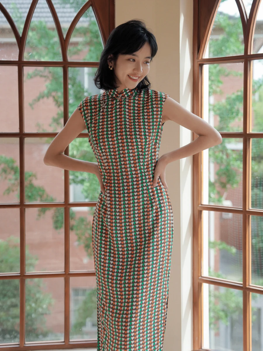 Momei Spring Summer Vintage Sle Hong Kong Sle Silk Mid-Length Svel Low Slit Daily Wear Floral Pattern
Momei Spring Summer Vintage Sle Hong Kong Sle Silk Mid-Length Svel Low Slit Daily Wear Floral Pattern